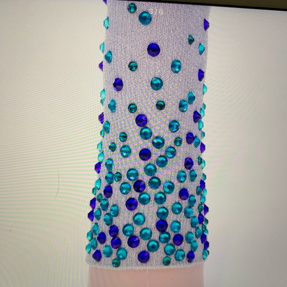 RHINESTONE COTTON SOCKS - Picture 3 of 7